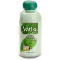 Dabur Vatika Naturals Coconut Hair Oil With Henna, Amla, Lemon & 5 Herbs - Nourish & Strengthen Hair & Scalp For Healthy & Radiant Hair For Kids, Women & Adults - 5.07 Fl Oz (Pack Of 1)