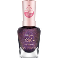 Sally Hansen Color Therapy, Royal Confidante, Argan Oil, Long Lasting, Healthy Nails, Purple Nail Polish