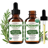 Yanibest Rosemary Oil 2 Pack, Rosemary Hair Oil For Thickening Hair, Nourish Moisturize Hair, Improve Scalp Health