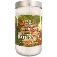 Dead Sea Collection Bath Salts With Eucalyptus - Pure Dead Sea Salt And Eucalyptus Oil - Nourishing Soothing And Relaxing Skin And Muscle - 34.2 Oz