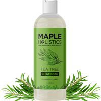 Clarifying Shampoo For Build Up & Oily Hair - Tea Tree Shampoo For Men And Women With Rosemary Essential Oil For Oily Hair And Scalp - Color Safe Vegan Sulfate Silicone & Paraben Free (8 Fl Oz)