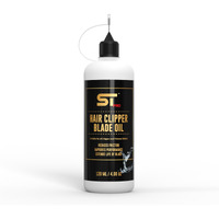 Supreme Trimmer Premium Hair Clipper Blade Lubricating Oil W/Needle Applicator | 120Ml Anti-Rust Barber Clipper Oil For Blades, Hair Trimmer | Sto120