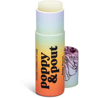 Poppy & Pout Pride Punch Jumbo Lip Balm | All Natural Lip Balms & Moisturizers | Hydrates With Beeswax, Vitamin E, Organic Coconut Oil | Cruelty-Free | Lip Balm In Recyclable Cardboard Tube