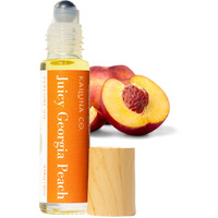 Kailuna Co. Juicy Georgia Peach Delicious Natural Essential And Fragrance Oil Roll On With Organic Jojoba Oil, Small Batch, Made In California