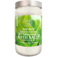 Dead Sea Collection Bath Salts With Tea Tree - Pure Dead Sea Salt And Tea Tree Oil - Nourishing Soothing And Relaxing Skin And Muscle - 34.2 Oz