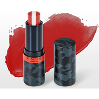 Grafen Triple Lip Tinted Lip Balm - Natural Color Lip Care With Moisture, Matt Finish, Nourishing Oils For Soft & Healthy Lips (Multiple Shades) (Bright Red)