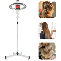 Orbiting Rotating Hair Processor,950 W Free-Stand Hair Dryer,Orbital Infrared Stand Hair Dyeing For Hair Care,Dyeing,Oil Treatment (Grey)