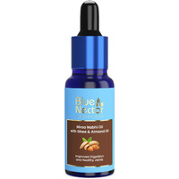 Blue Nectar Ayurveda Nabhi Oil With Ghee & Almond Oil | Belly Button Oil For Digestion & Joint Health | 100% Natural & Herbal (21 Herbs, 1 Fl Oz)