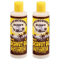 Beachcomber Budd's Pure Coconut Oil 8 Oz. Scented - 2-Pack