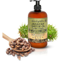Urban Hydration Jamaican Castor Oil Co-Wash And Conditioner | Sulfate, Paraben And Dye Free, Cleanses, Hydrates And Repairs Damage For Soft, Strong And Shiny Hair, All Hair Types, 16.9 Fl Ounces