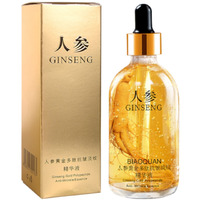 Ginseng Polypeptide Anti-Ageing Essence, Ginseng Extract Anti Wrinkle Serum, Ginseng Serum, Ginseng Gold Korean Anti Aging Essential Oil Face Moisturizer Reduce Fine Lines (1 Bottle)