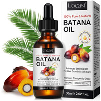 Uocasi Batana Oil For Hair Growth, Raw Unrefined Batana Oil, Stimulates Growth, Thickens Strands, Prevent Dry Hair & Hair Loss, 2.02 Oz