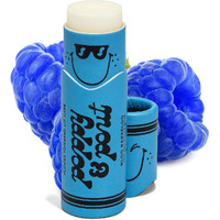 Poppy & Pout Kids Jumbo Lip Balm | All Natural Lip Balms & Moisturizers | Hydrates With Beeswax, Vitamin E, Organic Coconut Oil | Cruelty-Free | Lip Balm In Recyclable Cardboard Tube (Bloo Razzeloo)