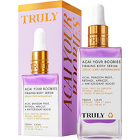 Truly Beauty Acai Your Boobies Serum - Serum That Helps Enhance Breast - Skin Elasticity With Bust Firming Natural Essential Oil - For A Perky And Firmer Bust! Organic, Gmo Free - 3.1 Oz