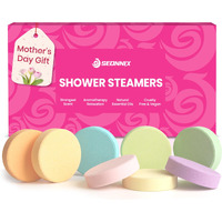 Seonnix Shower Steamers Aromatherapy, 8 Pack Shower Bombs Relaxation Birthday Gifts For Women, Mother's Day Gifts For Her, Stress Relief & Self Care, Natural Fragrance Essential Oils Spa Gifts
