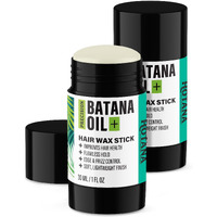 Batana Wax Sticks For Hair Edge & Frizz Control - Hair Wax Sticks For Flyaways With Batana Oil For Hair Growth & Jamaican Black Castor Oil - Raw And Organic For Strength & Shine - 1Oz - 2 Pack
