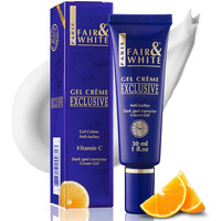 Fair And White Exclusive, Brightening Gel Cream - 30 Ml / 1 Fl Oz - Deeply Moisturizes, Formulated To Fade Dark Spots With Vitamin C, Glycerin & Castor Oil