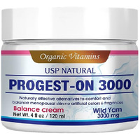 Wild Yam Balancing Cream For Women - With Vitamin E, Coconut Oil & Hyaluronic Acid - 1500Mg Natural Extract - Menopause & Skin Support, 4 Oz