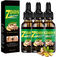 3Pcs Ginger Nail Treatment, Ginger Cuticle Care Oil For Nails, Multi-Purpose Nail Repair Nutrient Oil (02)