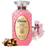 Moist Diane Curly Hair Shampoo For Women & Men, Argan Oil Shampoo For Thinning Hair With Keratin, Collagen Peptides& Apple Stem Cell, Paraben And Sulfate Free Shampoo From Japan 15.2 Fl Oz Extra Vital