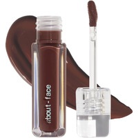 About-Face Light Lock Lip Gloss Scorcher - Non-Sticky, High-Shine Lip Oil Gloss With Coconut Oil, Peppermint & Lavender - Vegan, Cruelty-Free, Clean Beauty - 0.21 Oz (Cinnamon)