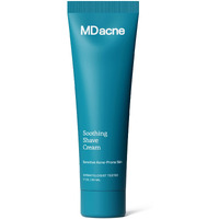 Mdacne Shaving Cream For Acne-Prone Skin - Soothing, Oil-Free, Eliminates Razor Burn, Cuts & Infections - Reduce Skin Irritation & Prevent Shave Bumps & Nicks - Vegan, Paraben-Free & Cruelty-Free