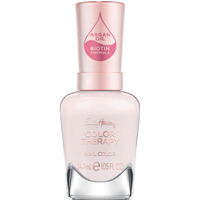 Sally Hansen Color Therapy, No Hesitations, Argan Oil, Long Lasting, Healthy Nails, Pink Nail Polish