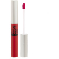 Zuzu Luxe Sheer Gloss (Caliente - Red/Cool Crme) Natural, Paraben Free, Vegan, Gluten-Free,Cruelty-Free, Non Gmo, High Performance And Long Lasting, Infused With Jojoba Seed Oil And Aloe, 0.17 Oz