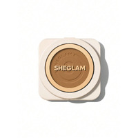 Sheglam Skin-Focus Full Coverage Powder Foundation Oil-Control Lightweight Face Pressed Powder Makeup-Honey