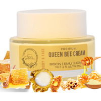 Bison | Emu | Honey Balm - With Pasture Raised Bison Tallow - Astaxanthin, Bakuchiol, Royal Jelly | Whipped Tallow Balm | With Honey And Emu Oil | All Natural - 2 Fl Oz (2 Oz, Queen Bee)