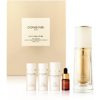Donginbi Red Ginseng Power Repair Concentrated Essence(1.69 Floz) Set - Korean Red Ginseng Essence With Collagen, Hydrating Toner, Firming Face Oil, Korean Skin Care Gifts For Women, Travel Kit