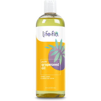 Life-Flo Carrier Oil | 16Oz (Pure Grapeseed Oil)