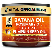Okaga Batana Oil For Hair Growth, All-In-One Blend With Batana, Rosemary, Castor & Pumpkin Seed Oils, Pure & Unrefined, Softens, Smooths, Strengthens, Adds Shine, Clean Beauty For All Hair Types