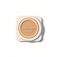 Sheglam Skin-Focus Full Coverage Powder Foundation Oil-Control Lightweight Face Pressed Powder Makeup-Bamboo