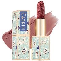 Catkin Moist Lipstick Hydrating High Impact Color Infused With Vitamin E And Avocado Oil Smooth Soft Texture Long Lasting Matte Finish 168