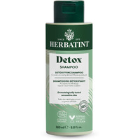 Herbatint Detox Shampoo - Revives & Purifies Scalp & Hair - Removes Buildup, Oils & Hard Water Residue - Free Of Sulfates & Parabens - Infused With Zeolite - 8.8 Fl Oz