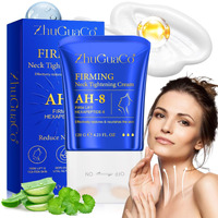 Lofuanna Ah-8 Firming Neck Cream,Firming Lifting Neck Creams For Tightening & Moisturizing Skin With Massage Roller, Ah-8 Neck Cream For Crepey Skin,Hydrating & Reduce Wrinkles For Men And Women