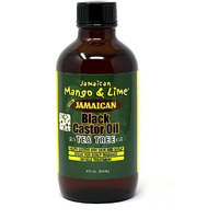 Jamaican Mango & Lime Black Castor Oil (Tea Tree) 4Oz