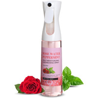 Orientdreads Rose Water And Peppermint Hair Scalp Moisturizing Spray With Castor Oil - For Natural Loc Care And Dreadlock Maintenance (10 Oz)