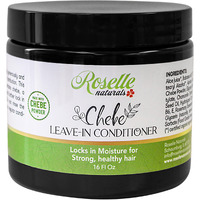 Roselle Naturals Chebe Leave In Conditioner Organic 16 Oz Chebe Powder For Hair Growth, African Chebe & Rosemary Oil, Chebe Hair Leave In Conditioner