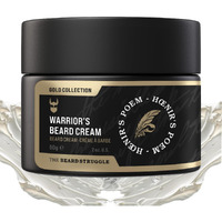 Beard Cream For Men By Beard Struggle -Hoenir's Poem Beard Butter, Moisturizer & Softener For Men - Itch Relief, Hydration With Avocado & Jojoba Oils - Beard, Mustache & Corase Growth Cream, 50G