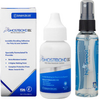 Ghostbond Xl 1.3Oz & No Sweat Scalp Antiperspirant 2Oz Set | Water & Oil-Resistant Wig Glue And Sweat-Control Formula For Secure Bonding Of Lace Wigs & Hair Systems