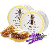 Bee Naturals Queen Eye Balm Duo - Peeper Keeper - 2 Pack Gift Set - Soothes & Moisturizes With Vitamin E & 10 Natural Oils - Helps Diminish Crowsfeet, Wrinkles & Fine Lines