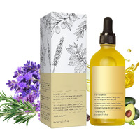 Veganic Natural Hair Growth Oil, Veganic Hair Growth Oil, Hair Oil, Rosemary Hair Growth Oil For Dry Damaged Hair And Growth Thin Hair, 2Fl Oz, 60Ml