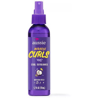 Aussie Miracle Curls 2Nd Day Curl Activator Coconut & Jojoba Oil 8.5 Fl Oz (Pack Of 2)