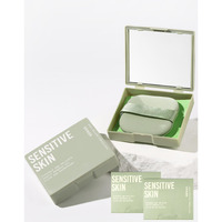 Rose Oil Blotting Paper - 200 Sheets W/Mirror, Puff & Refills, Absorbs Excess Face Oil, Controls Shine, Gentle For Makeup Use