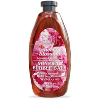 Dead Sea Collection Bubble Bath For Women And Men - With Cherry Oil And Pure Minerals - Nourishing And Moisturizing Skin - 33.8 Fl. Oz