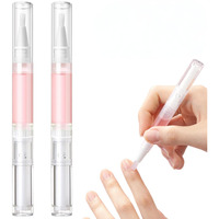 Radiant Nail Growth Oil, Nail Strengthener, Cuticle Oil For Nails, Moisturize Strengthen Nail Care Oil, Finger Edge Manicure Nourishing Pen, Anti-Hangbnail Removal, Nail Skin Edge Care (Rose)