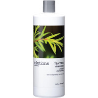 Great Clips Solutions Tea Tree Shampoo 32 Fl Oz | Natural Dry Scalp & Dandruff Treatment With Invigorating Essential Oils | Nourish And Stimulate Scalp | For All Hair Types