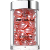 Frencciga Detox Hair Oil Capsules, Premium Hair Oil Serum Treatment For Cleansing & Revitalizing Hair For Soft, Shiny, Buildup-Free Locks 30 Capsules